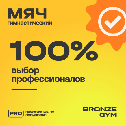 Мяч гимнастический GYM BALL ANTI-BURST, 55 см.