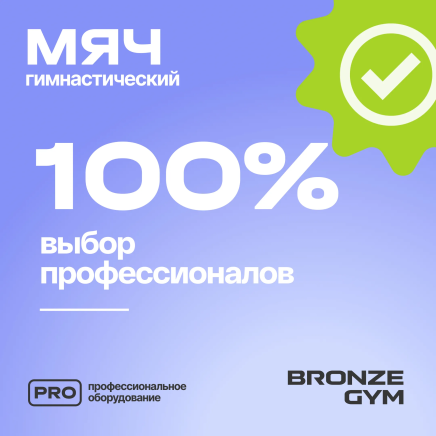 Мяч гимнастический GYM BALL ANTI-BURST, 65 см.