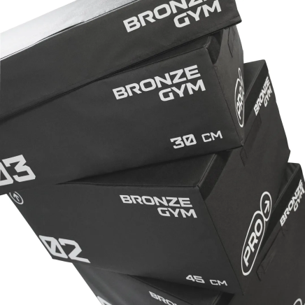 Плиобокс мягкий BRONZE GYM,набор из 4 тумб (BG‑FA‑JB4)