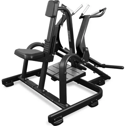 BRONZE GYM PL-1709 Горизонтальная тяга под наклоном, черный 