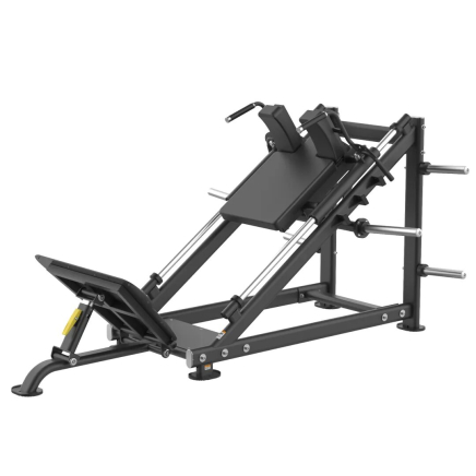 BRONZE GYM PL-1724 Гакк-присед, черный