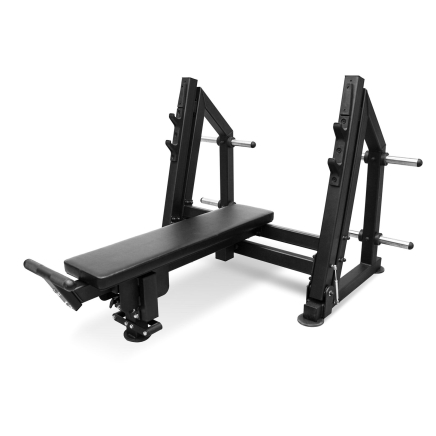 BRONZE GYM PARTNER ML-901 Скамья для жима лёжа с доводчиком, упором и подставкой для ног