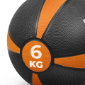 BRONZE GYM, 6 кг. Медбол резиновый