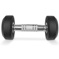 BRONZE GYM, 2.5-25 кг - 10 пар, шаг 2,5 кг Набор обрезиненных гантелей (BGDBR025-250)
