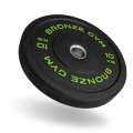 Диск бамперный 10 кг BRONZE GYM (BG‑BMP‑10)