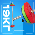Штанга для аэробики BRONZE GYM БОДИПАМП (гриф, весовые диски 2x1,25кг, 2x2, 5кг, 2x5кг, пара замков) — фото 6