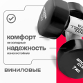 Гантели для аэробики виниловые BRONZE GYM,7 кг., пара — фото 7