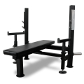 BRONZE GYM PARTNER ML-902 Скамья для жима лёжа со страховочными упорами — фото 1