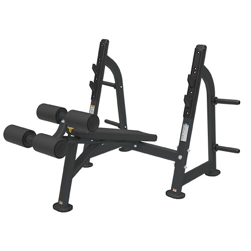 BRONZE GYM BR-1013 Скамья для жима с отрицательным наклоном