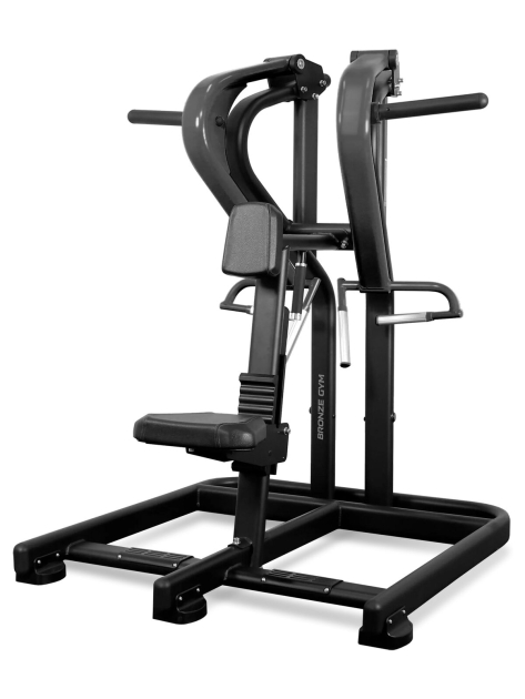 BRONZE GYM Горизонтальная тяга PL-1702, черный