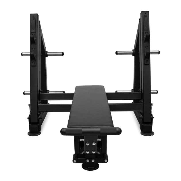 BRONZE GYM PARTNER ML-901 Скамья для жима лёжа с доводчиком, упором и подставкой для ног — фото 2