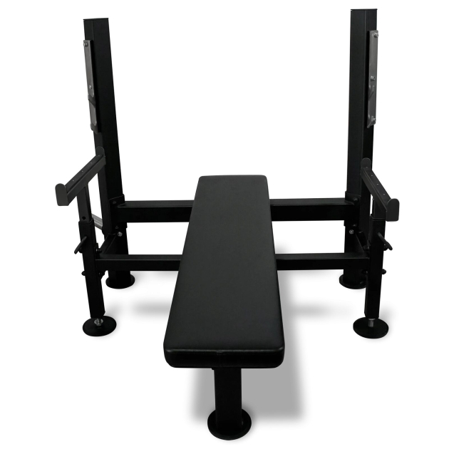 BRONZE GYM PARTNER ML-902 Скамья для жима лёжа со страховочными упорами — фото 3