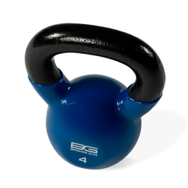Гиря 4 кг BRONZE GYM в виниловой оболочке