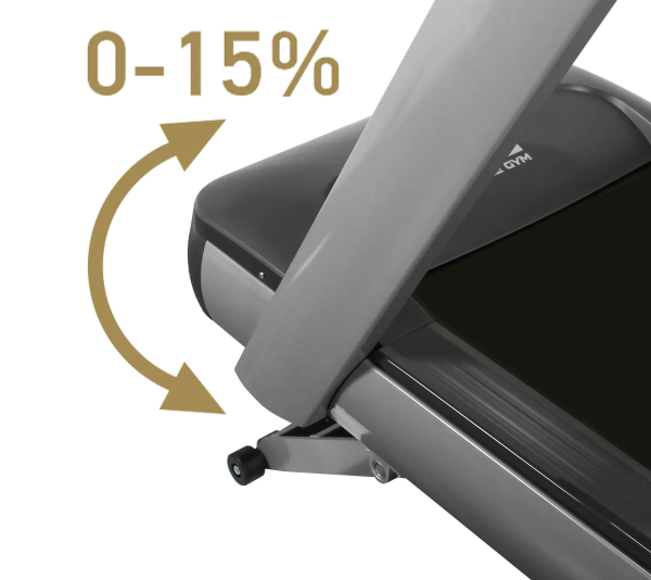 Автоматически изменяемый угол наклона от 0 до 15%