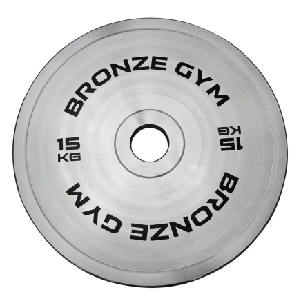 Диск олимпийский BRONZE GYM стальной 15 кг (BGPLST150)